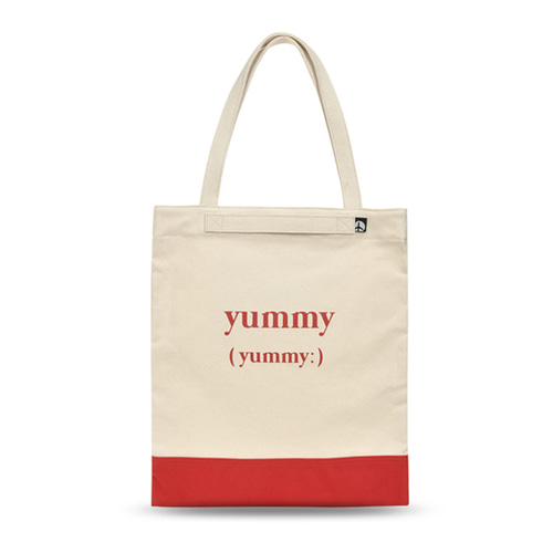 PLAYFUL CANVAS ECOBAG (RED)